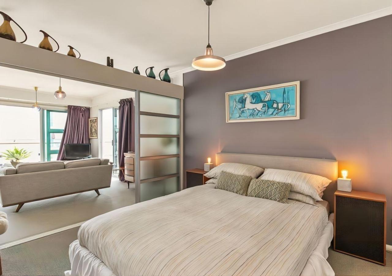 Waterfront Seaview Hotel Apartment - Same Building Block As Auckland Hilton ภายนอก รูปภาพ