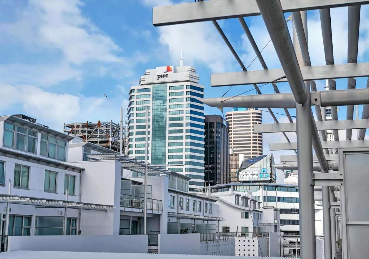 Waterfront Seaview Hotel Apartment - Same Building Block As Auckland Hilton ภายนอก รูปภาพ