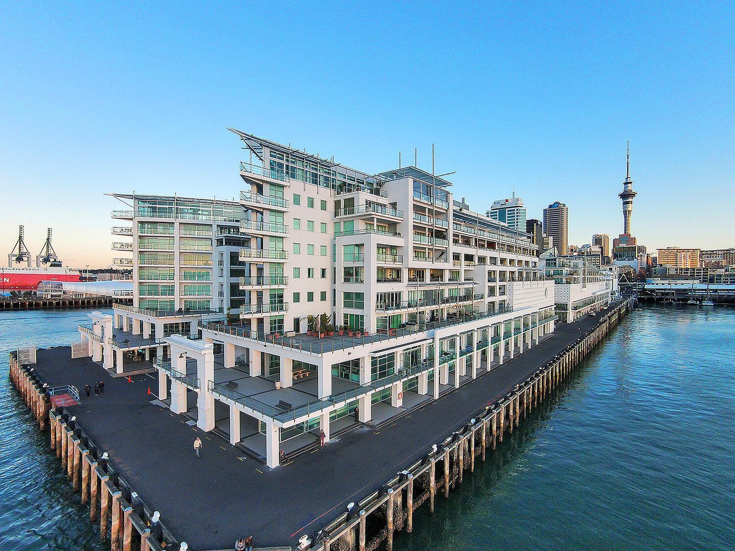 Waterfront Seaview Hotel Apartment - Same Building Block As Auckland Hilton ภายนอก รูปภาพ